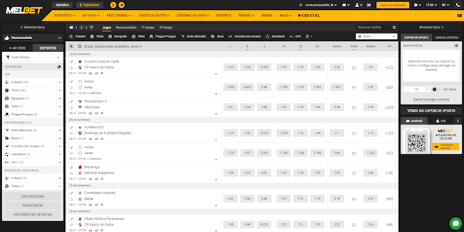 Betting mobile